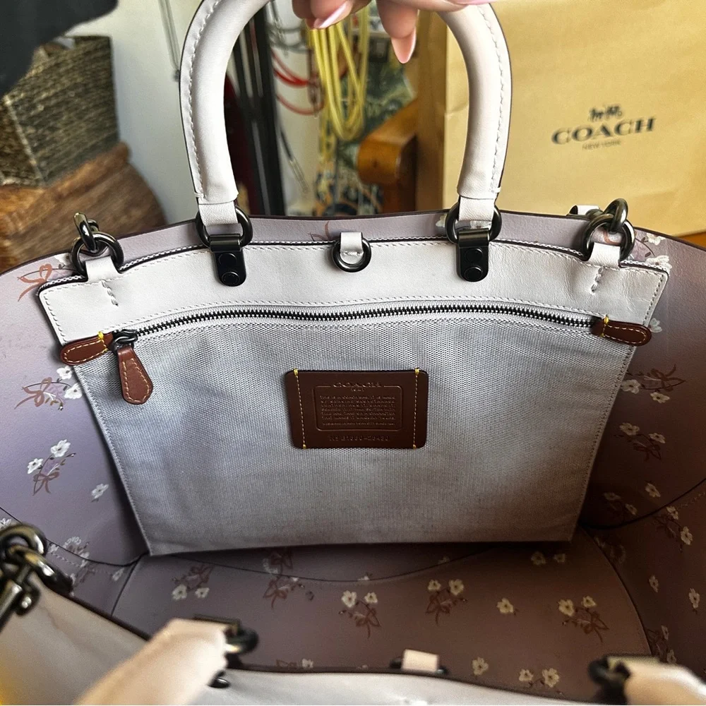 Coach Women's Tote Bag - Cream - Picture 3 of 16